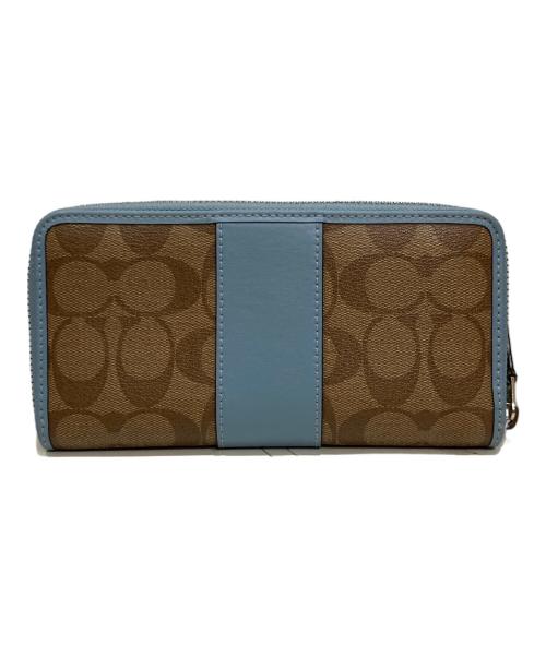 COACH（コーチ）COACH (コーチ) 長財布 ブラウンの古着・服飾アイテム