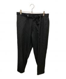 Graphpaper（グラフペーパー）の古着「Selvage Wool Chef Pants」｜ブラック
