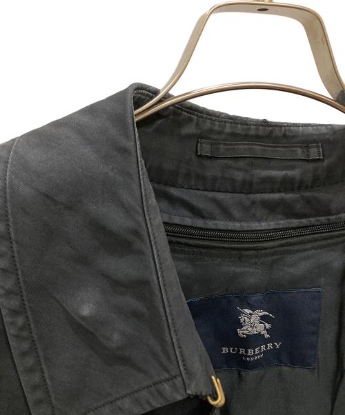 BURBERRY LONDON（バーバリーロンドン）BURBERRY LONDON (バーバリーロンドン) ライナー付トレンチコート ブラック サイズ:SIZE 98-185-8の古着・服飾アイテム