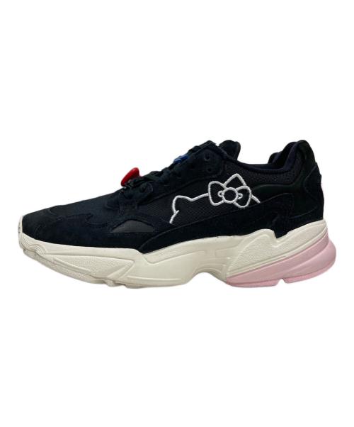 adidas（アディダス）adidas (アディダス) HELLO KITTY (ハローキティ) Falcon ブラック サイズ:24cmの古着・服飾アイテム