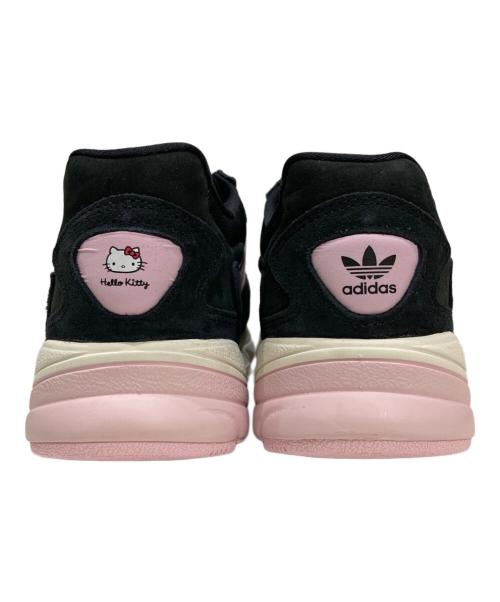 adidas（アディダス）adidas (アディダス) HELLO KITTY (ハローキティ) Falcon ブラック サイズ:24cmの古着・服飾アイテム