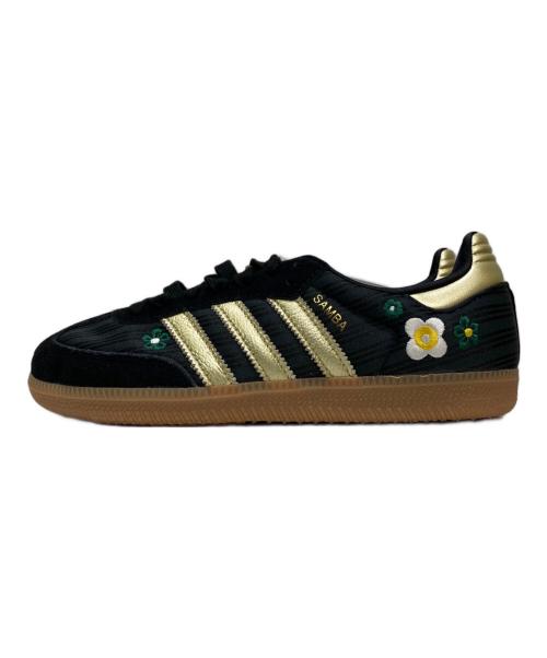 adidas（アディダス）adidas (アディダス) LIBERTY (リバティー) 花柄刺繍サンバOG /  Samba OG ブラック サイズ:24cm 未使用品の古着・服飾アイテム