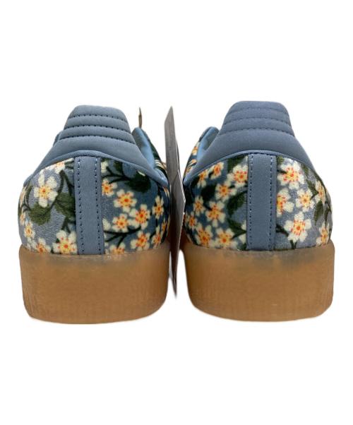 adidas（アディダス）adidas (アディダス) LIBERTY (リバティー) 花柄ベロアSambae ブルー サイズ:24cm 未使用品の古着・服飾アイテム