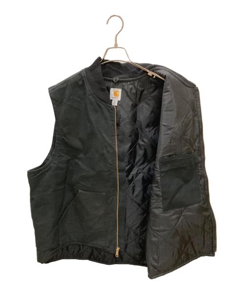 CarHartt（カーハート）CarHartt (カーハート) ダックベスト ブラック サイズ:3XLの古着・服飾アイテム