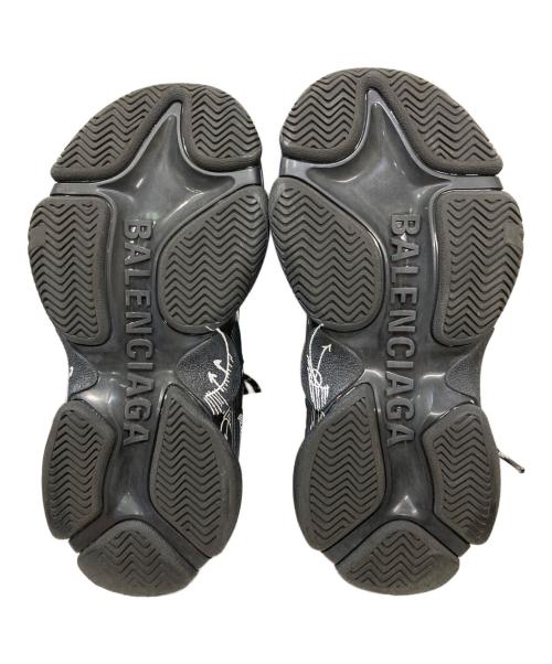 BALENCIAGA（バレンシアガ）BALENCIAGA (バレンシアガ) TRIPLE S/ローカットスニーカー ブラック サイズ:23cmの古着・服飾アイテム