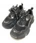 BALENCIAGA（バレンシアガ）の古着「TRIPLE S/ローカットスニーカー」｜ブラック