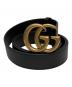 GUCCI（グッチ）の古着「ダブルGベルト」｜ブラック