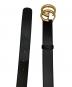 GUCCI (グッチ) ダブルGベルト ブラック サイズ:SIZE 95・38：25000円