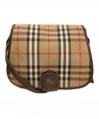 Burberry'sバーバリーズ）の古着「オールドノバチェックショルダーバッグ」｜ベージュ
