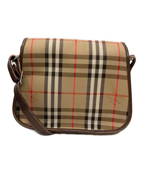 Burberry's（バーバリーズ）Burberry's (バーバリーズ) オールドノバチェックショルダーバッグ ベージュの古着・服飾アイテム
