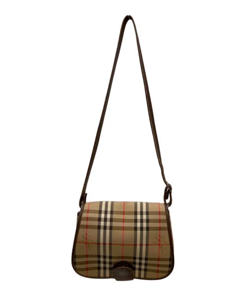 Burberry's（バーバリーズ）Burberry's (バーバリーズ) オールドノバチェックショルダーバッグ ベージュの古着・服飾アイテム