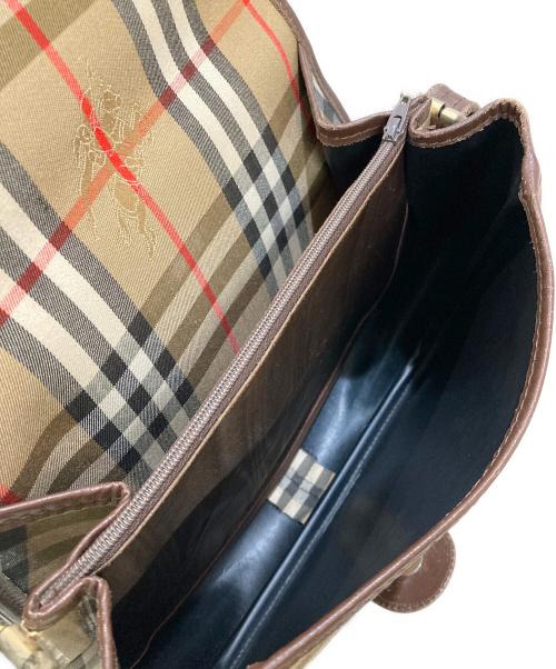 Burberry's（バーバリーズ）Burberry's (バーバリーズ) オールドノバチェックショルダーバッグ ベージュの古着・服飾アイテム