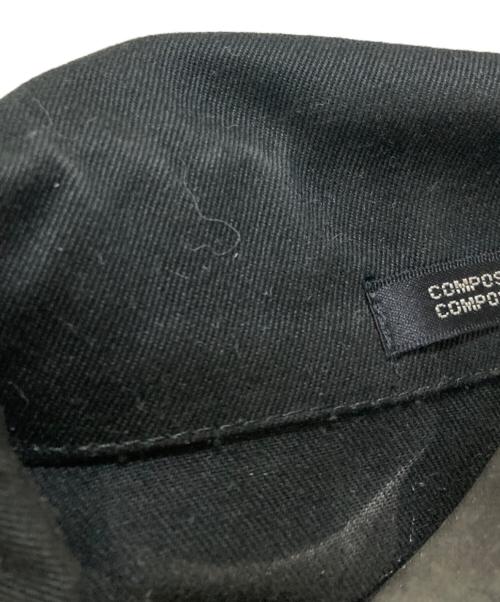 Yohji Yamamoto pour homme（ヨウジヤマモト プールオム）Yohji Yamamoto pour homme (ヨウジヤマモト プールオム) 薔薇刺繍コットンツイルロングジャケット ブラック サイズ:2の古着・服飾アイテム