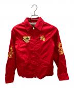 東洋エンタープライズ×BEAMS BOYトウヨウエンタープライズ×ビームスボーイ）の古着「別注ベトナム ジャケット」｜レッド