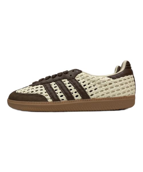 adidas（アディダス）adidas (アディダス) SAMBA OG W CREWHT/EARSTR/GOLDMT ブラウン サイズ:24の古着・服飾アイテム