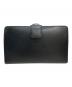 Y's (ワイズ) SEMI GLOSS LEATHER A CLASP LONG WALLET ブラック：10000円