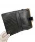 中古・古着 Y's (ワイズ) SEMI GLOSS LEATHER A CLASP LONG WALLET ブラック：10000円