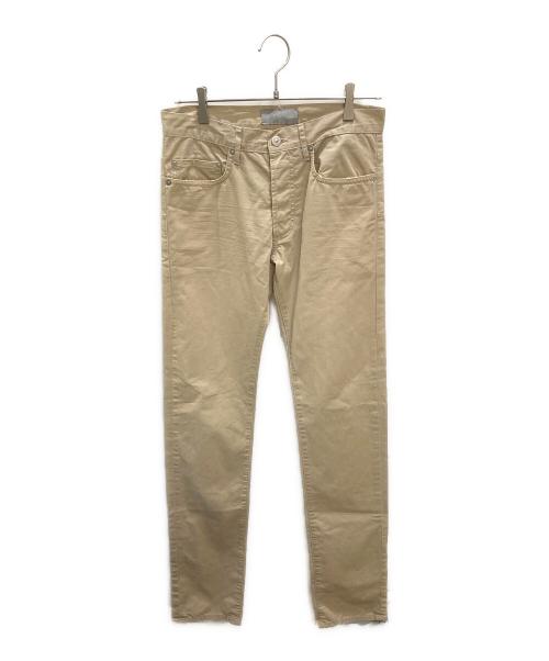 DIOR HOMME（ディオール オム）DIOR HOMME (ディオール オム) 08SS コットンツイルスリムパンツ ベージュ サイズ:28の古着・服飾アイテム