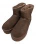 UGG（アグ）の古着「Classic Mini Platform / 厚底ムートンブーツ」｜ブラウン