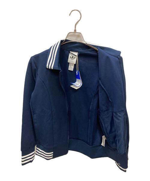 adidas（アディダス）adidas (アディダス) BEAUTY&YOUTH (ビューティーアンドユース) 別注レトロカラートラックジャケット / ジャージ ネイビー サイズ:2XSの古着・服飾アイテム