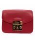 FURLA（フルラ）の古着「メトロポリスショルダーバッグ」｜レッド