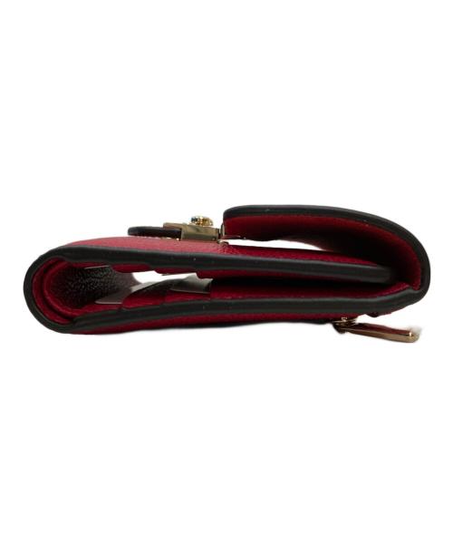 FURLA（フルラ）FURLA (フルラ) 3つ折り財布 レッドの古着・服飾アイテム