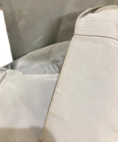 HERMES（エルメス）HERMES (エルメス) シルクトレンチコート グレー サイズ:38の古着・服飾アイテム
