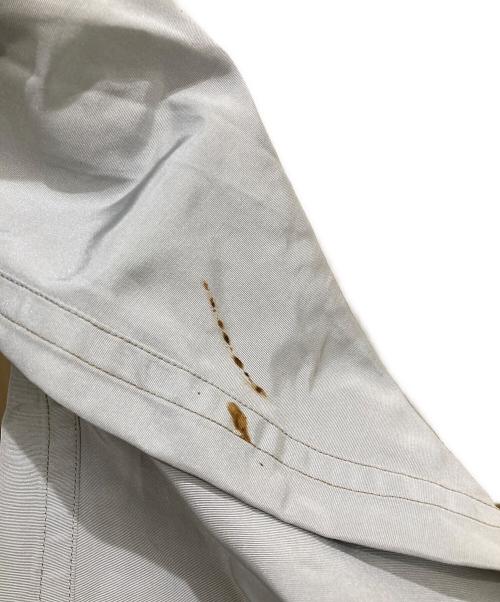 HERMES（エルメス）HERMES (エルメス) シルクトレンチコート グレー サイズ:38の古着・服飾アイテム