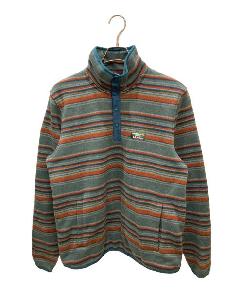 L.L.Bean（エルエルビーン）L.L.Bean (エルエルビーン) ハーフジップスウェット ブルー サイズ:Mの古着・服飾アイテム
