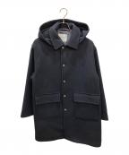 green label relaxingグリーンレーベルリラクシング）の古着「SENTDALE WOOL ダッフルコート」｜ネイビー