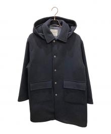 green label relaxing（グリーンレーベルリラクシング）の古着「SENTDALE WOOL ダッフルコート」｜ネイビー
