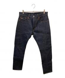 RRL（ダブルアールエル）の古着「HIGH SLIM/濃紺スリムジーンズ」｜インディゴ