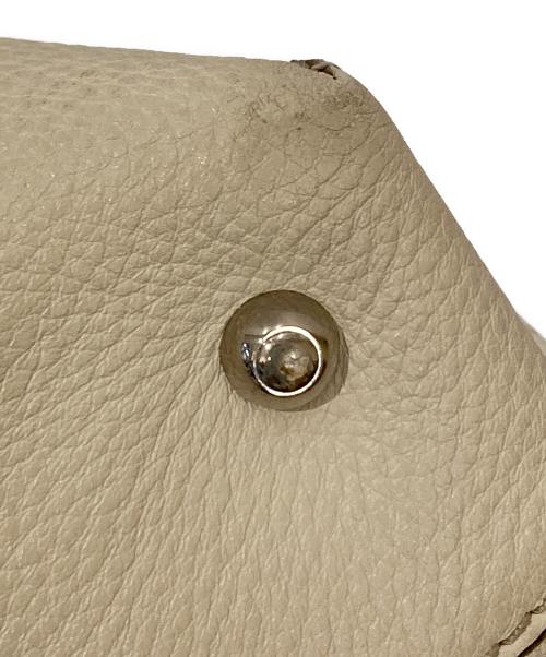 TOD'S（トッズ）TOD'S (トッズ) レザートートバッグ ベージュの古着・服飾アイテム