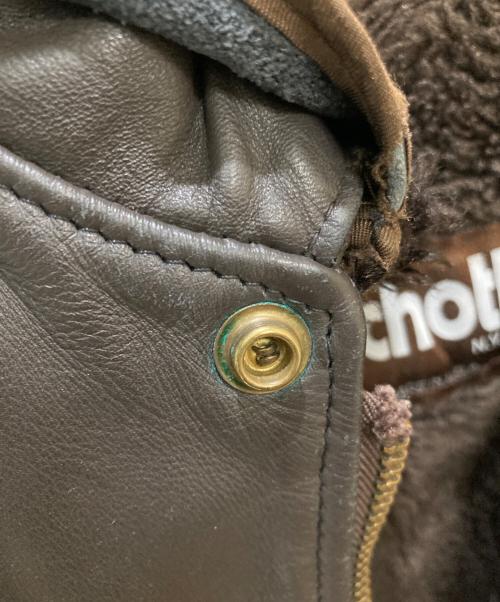 Schott（ショット）Schott (ショット) G-1フライトジャケット ブラウン サイズ:48の古着・服飾アイテム