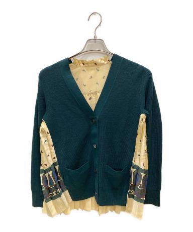 中古・古着通販】sacai (サカイ) ペイズリー柄プリーツ切替