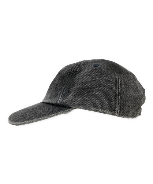 SUPREME（シュプリーム）SUPREME (シュプリーム) Washed Denim S Logo 6-Panel キャップ ブラックの古着・服飾アイテム