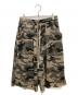 DANKE SCHON（ダンケ シェーン）の古着「CAMO RHINESTONE SHORTS / カモラインストーンショーツ」｜オリーブ