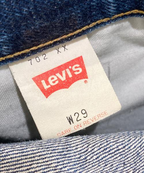 LEVI'S（リーバイス）LEVI'S (リーバイス) 90S復刻702XXデニムパンツ インディゴ サイズ:SIZE W29×L34(実寸W70cm股下82cm)の古着・服飾アイテム