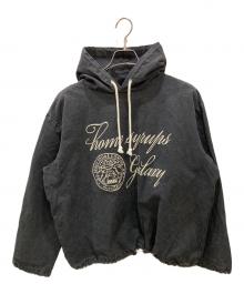 BOWWOW（バウワウ）の古着「GALAXY SYRUP HOODIE SWEAT SHIRT プルオーバー」｜グレー