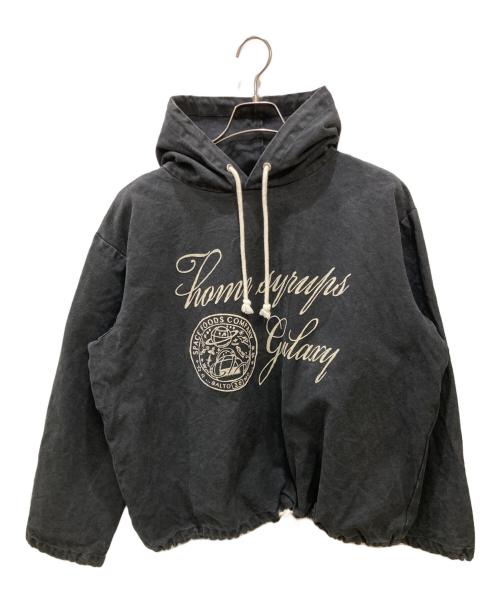 BOWWOW（バウワウ）BOWWOW (バウワウ) GALAXY SYRUP HOODIE SWEAT SHIRT プルオーバー グレー サイズ:Lの古着・服飾アイテム