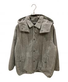 Engineered Garments（エンジニアド ガーメンツ）の古着「Wind Breaker-Wool Striped HB」｜グレー