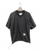 and wanderアンドワンダー）の古着「PERTEX wind T」｜ブラック