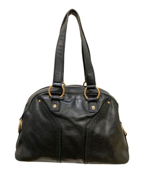 Yves Saint Laurent（イヴサンローラン）Yves Saint Laurent (イヴサンローラン) ハンドバッグ ブラックの古着・服飾アイテム