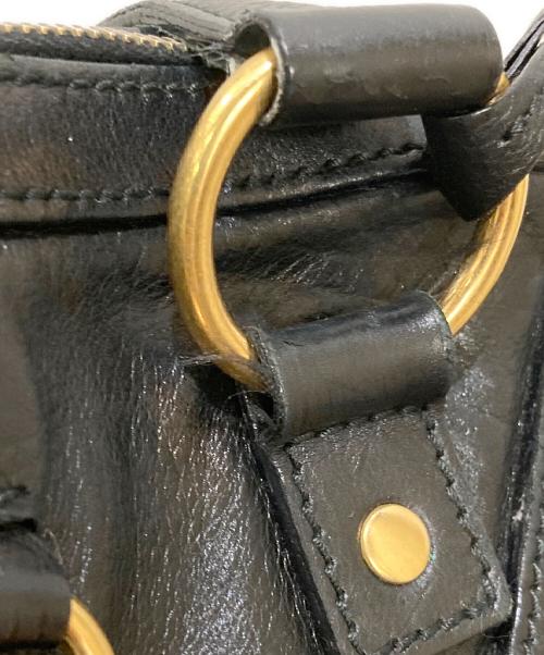 Yves Saint Laurent（イヴサンローラン）Yves Saint Laurent (イヴサンローラン) ハンドバッグ ブラックの古着・服飾アイテム