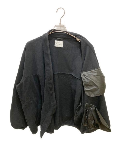 SOMELAND（サムランド）SOMELAND (サムランド) y-COLLAR FLEECE JACKET / フリースジャケット ブラック サイズ:Mの古着・服飾アイテム