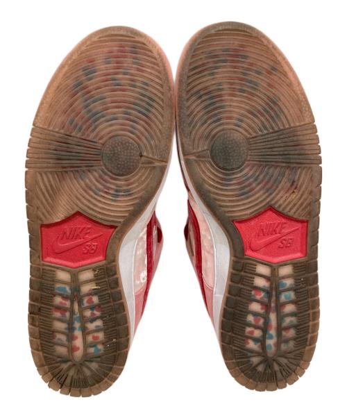 NIKE SB（ナイキエスビー）NIKE SB (ナイキエスビー) STRANGELOVE (ストレンジラブ) Dunk Low  Valentine’s Day ピンク サイズ:27cmの古着・服飾アイテム