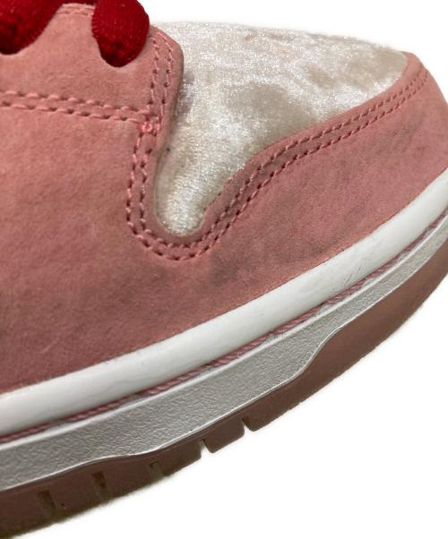 NIKE SB（ナイキエスビー）NIKE SB (ナイキエスビー) STRANGELOVE (ストレンジラブ) Dunk Low  Valentine’s Day ピンク サイズ:27cmの古着・服飾アイテム