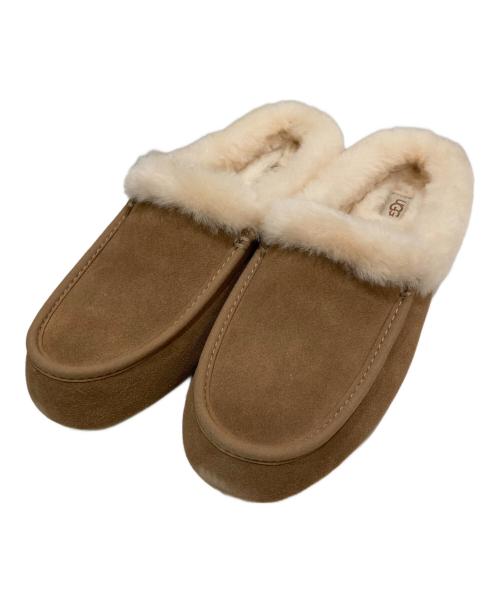 UGG（アグ）UGG (アグ) アンスレー ミュール ムートンシューズ ブラウン サイズ:24cmの古着・服飾アイテム