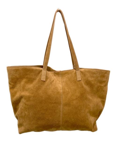BOICE FROM BAYCREW'S（ボイスフロムベイクルーズ）BOICE FROM BAYCREW'S (ボイスフロムベイクルーズ) The Bagmati スウェードビッグトートバッグ ブラウンの古着・服飾アイテム