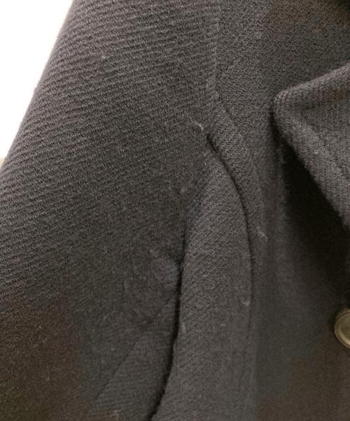 BURBERRY LONDON（バーバリーロンドン）BURBERRY LONDON (バーバリーロンドン) ウールカシミヤPコート ネイビー サイズ:Lの古着・服飾アイテム